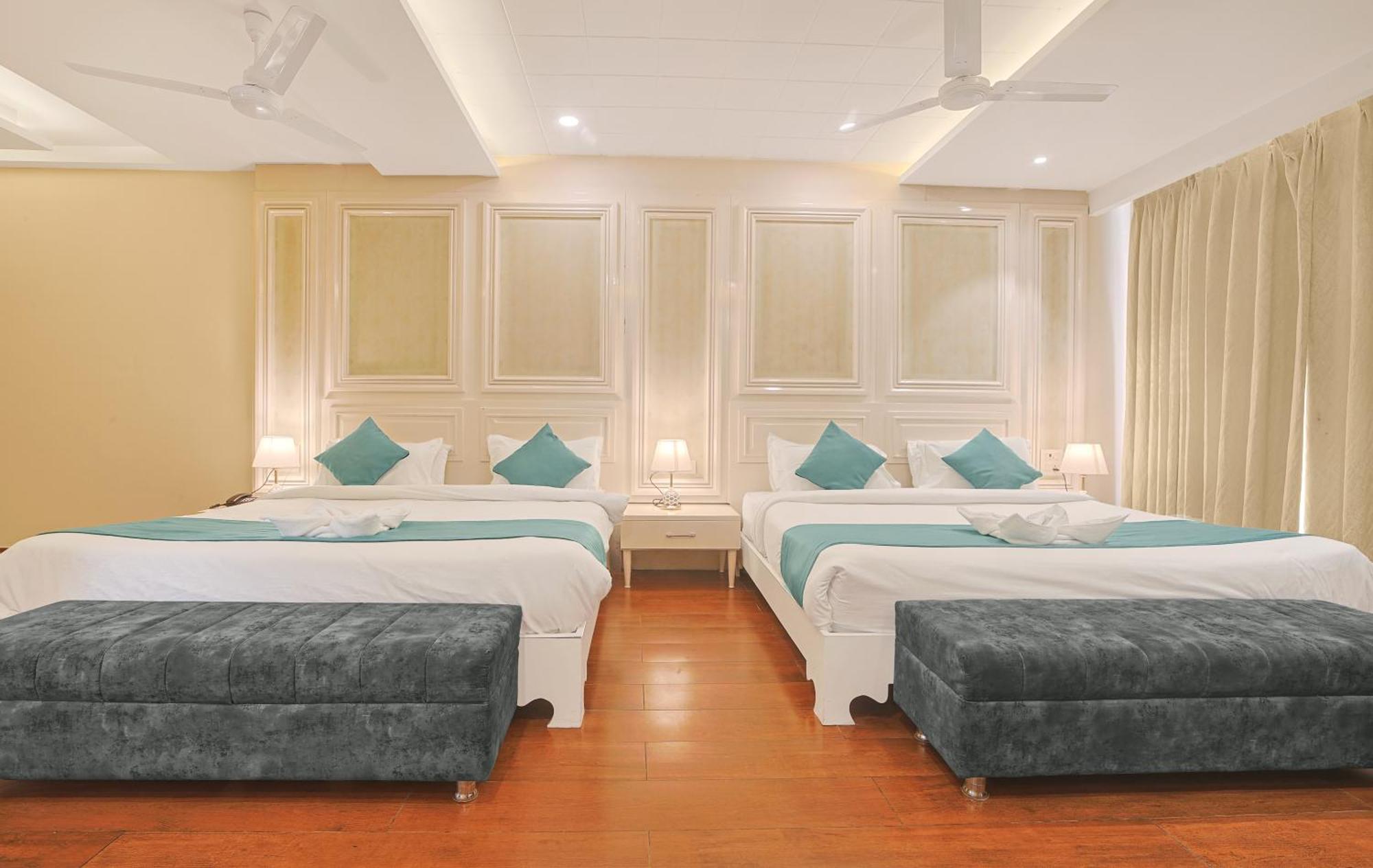 Green Hotel - Behind Parmarth Niketan Rishikesh Bagian luar foto